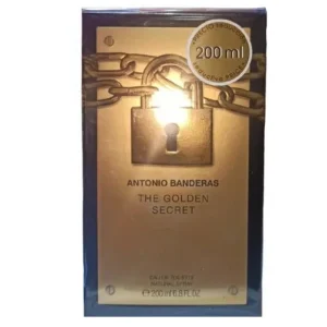PERFUME THE  GOLDEN SECRET. ANTONIO BANDERAS, 200 ML