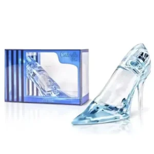 PERFUME CENICIENTA. BLUE CON FORMA DE TACON, 60 ML