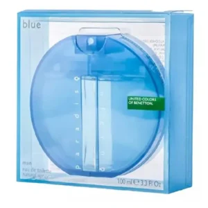 PERFUME BENNETTON PARADISO BLUE INFIERNO PARA CABALLERO