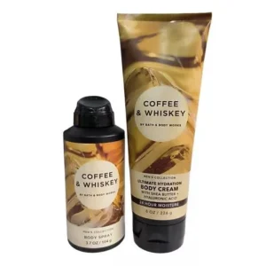 SPLASH Y CREMA. BATH & BODY WORKS COFEE & WHISKEY, PARA CABALLERO