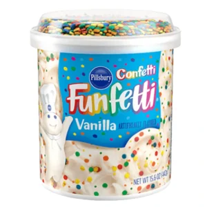 FROSTING SABOR A VAINILLA CON COLORES, SIN GLUTEN. PILLSBURY, 453 GR