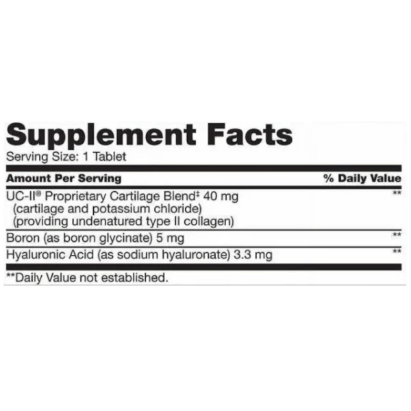 TRIPLE ACTION KOINT HEALT,  GLUCOSAMIN 110 TABLETA. KIRKLAND - Imagen 2