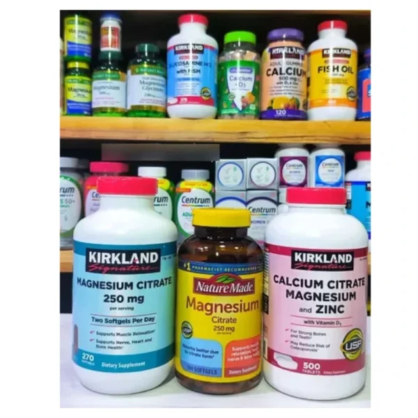 CITRATO DE MAGNESIO DE 250 MG, 270 CAPSULAS BLANDAS, KIRKLAND - Imagen 3