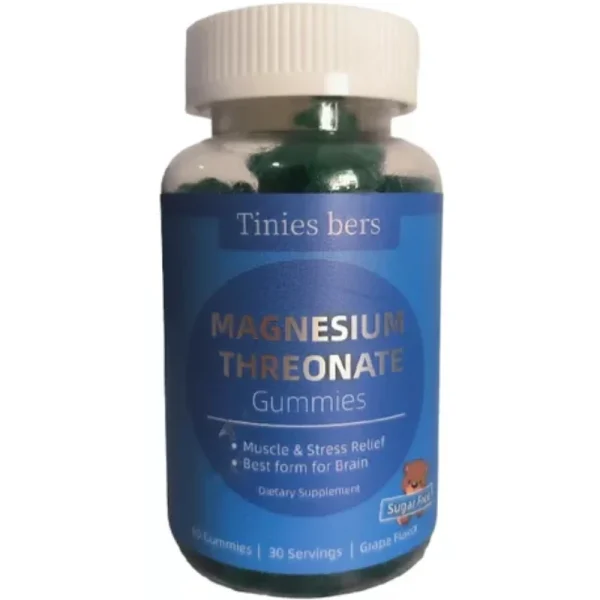 THREONATE DE MAGNESIO PARA NIÑO, 60 GOMITAS