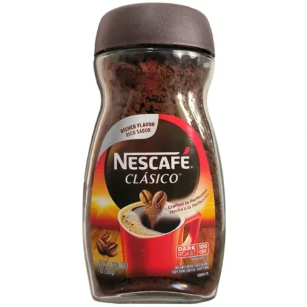 CAFE INSTANTANEO, NESCAFÉ CLASICO, DARK ROAST 200 GR.