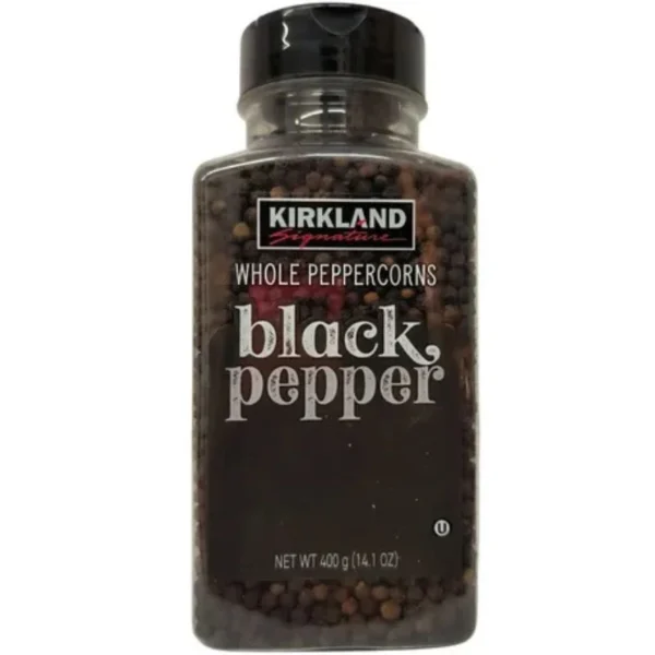 PIMIENTA NEGRA ENTERA 400 GR KIRKLAND