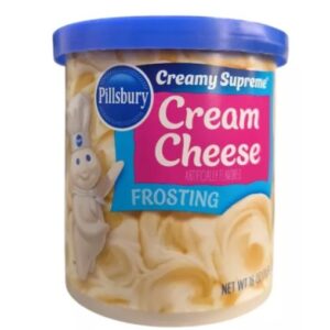FROSTING DE QUESO CREMA, PILLSBURY PARA TORTAS. CREAM CHEESE. 453 GR