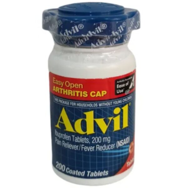 IBUPROFENO 200 MG. 200 TABLETAS, ADVIL