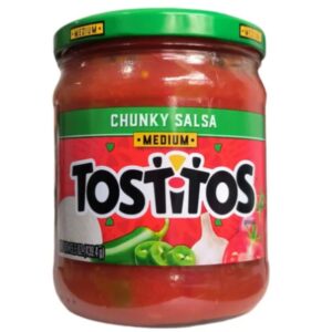 SALSA TOSTITOS CHUNKY. FRITOLAY MEDIUM , 439,4 GR
