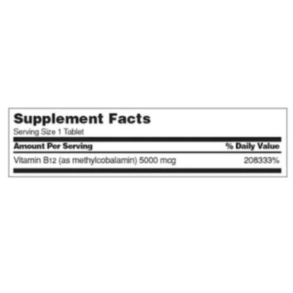 VITAMINA B12 DE 5000 MCG. 300 CAPSULAS, KIRKLAND - Imagen 2