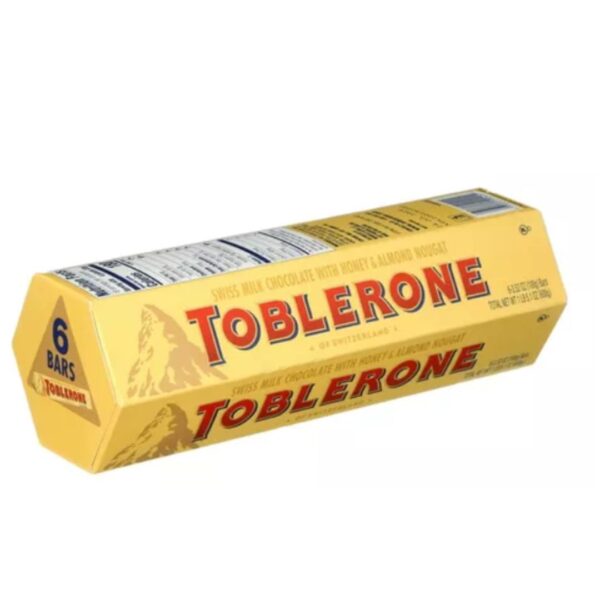 CHOCOLATE TOBLERONE. PACK 6 UNID. 100 GR/ BARRA - Imagen 4