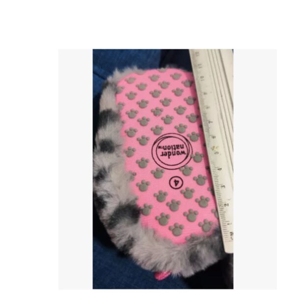 PANTUFLAS PARA NIÑA DE ANIMAL PRINT CON GARRAS - Imagen 3