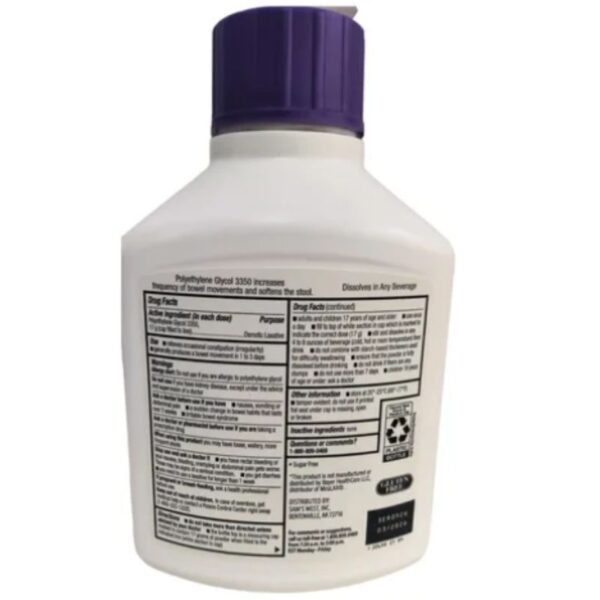 CLEARLAX. LAXANTE DE 510 GR MIRALAX. MEMBER’S MARK - Imagen 2