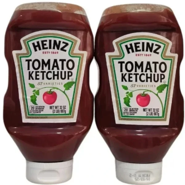 HEINZ SALSA DE TOMATE KETCHUP X2 . 907 GR C/U
