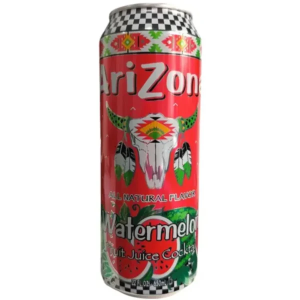 ARIZONA 650 ML WATERMELON X4 LATAS