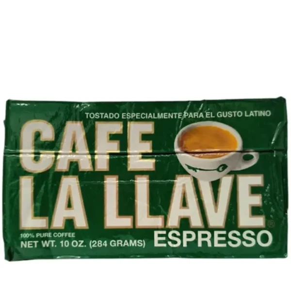 CAFE LA LLAVE ESPRESSO MOLIDO 284 GR/ 10 OZ