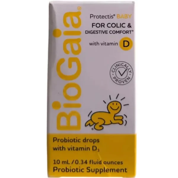 PROBIOTICO  CON VITAMINA D PARA BEBE, 10 ML, BIOGAIA