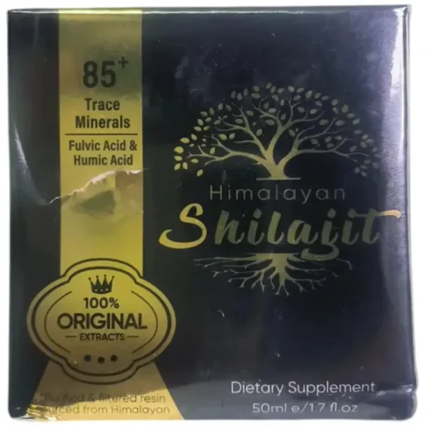 SHILAJIT, PURO DEL HIMALAYA, 250 ML, 100 SERVICIOS. 100% PURO
