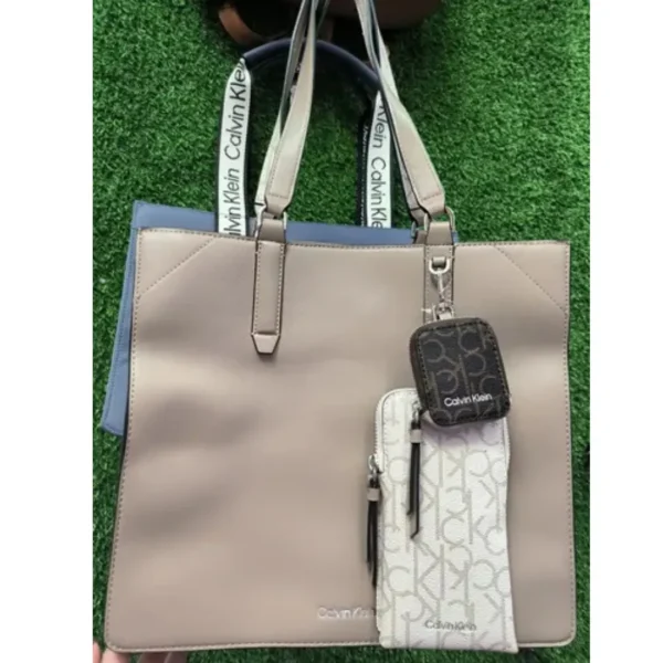 CARTERA CALVIN KLEIN C/ PORTA LENTES Y MONEDERO