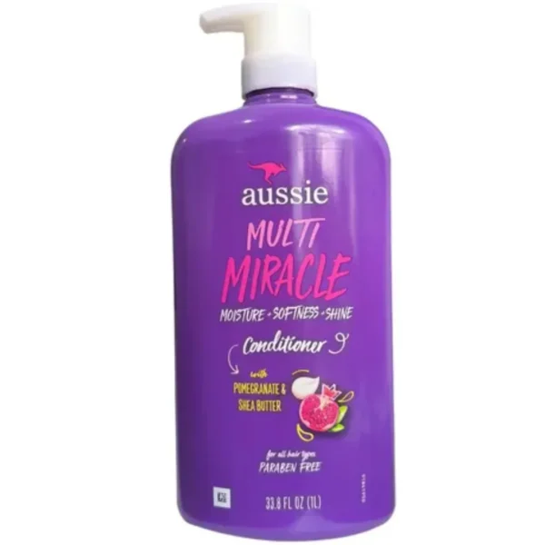 ACONDICIONADOR AUSSIE MULTI MIRACLE, LIBRE PARABENOS. 1 L