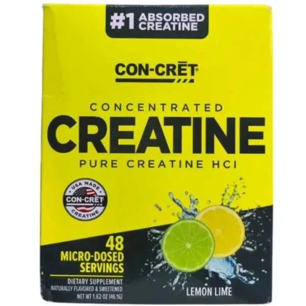 CREATINA MONOHIDRATADA  X7 CONSENTRADA, CON-CRET  48 SERVICIOS