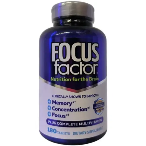 FOCUS FACTOR MULTIVITAMINICO, CONCENTRACION, MEMORIA 180 TABL