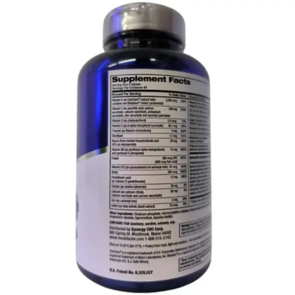 FOCUS FACTOR MULTIVITAMINICO, CONCENTRACION, MEMORIA 180 TABL - Imagen 2