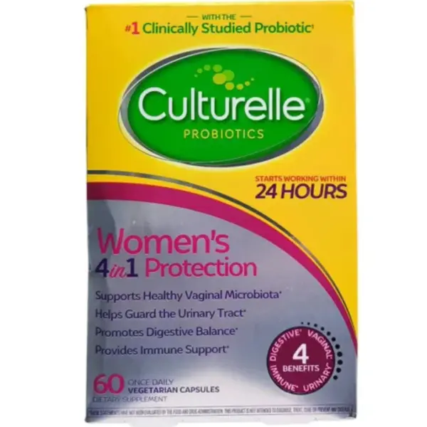 PROBIOTICO PARA MUJERES 4 EN 1, 80 CAPSULAS, CULTURELLE
