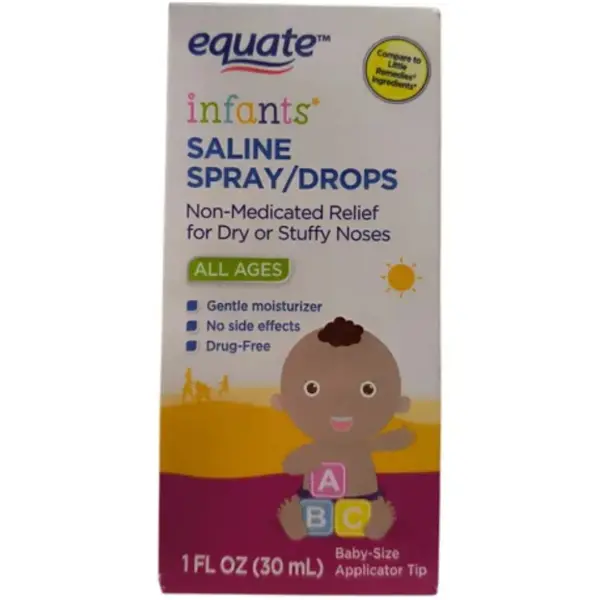 GOTAS SALINAS PARA LA NARIZ/ NIÑOS 30 ML, EQUATE