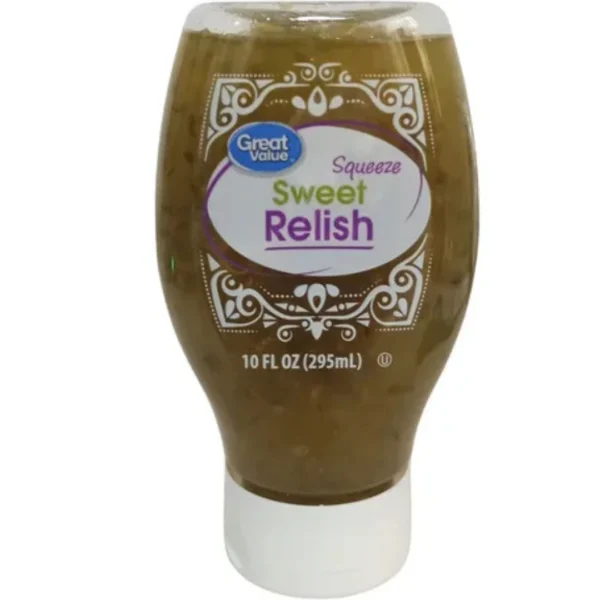 SWEET RELISH PEPINILLO. GREAT VALUE 295 ML