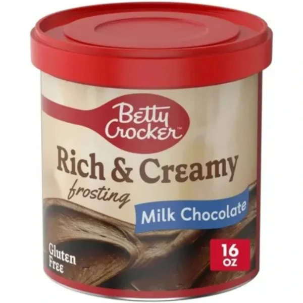 FROSTING DE CHOCOLATE CON LECHE, BETTY CROCKERS PARA UNTAR, 453 GR
