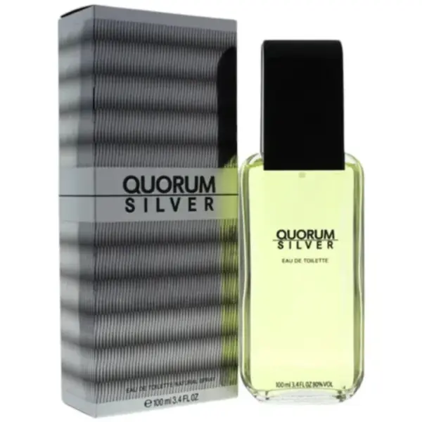PERFUME QUORUM SILVER  100 ML