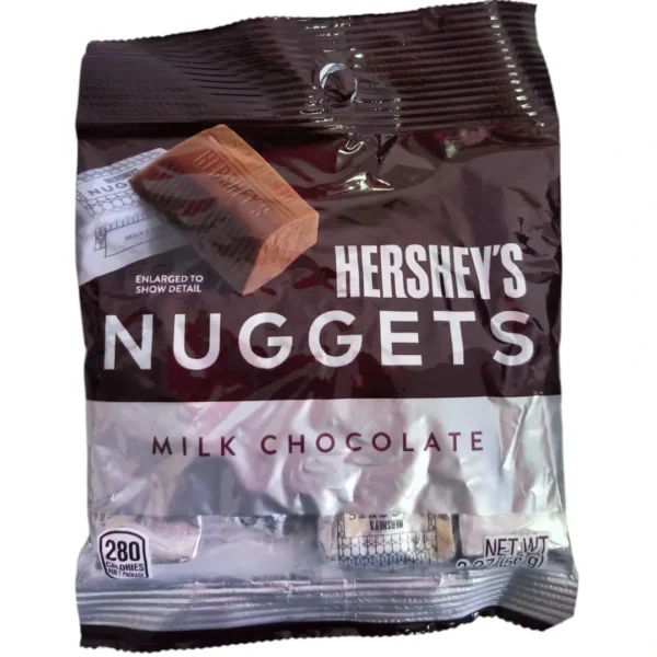 CHOCOLATE HERSHEY’S NUGGETS, BOLSA 56 GR