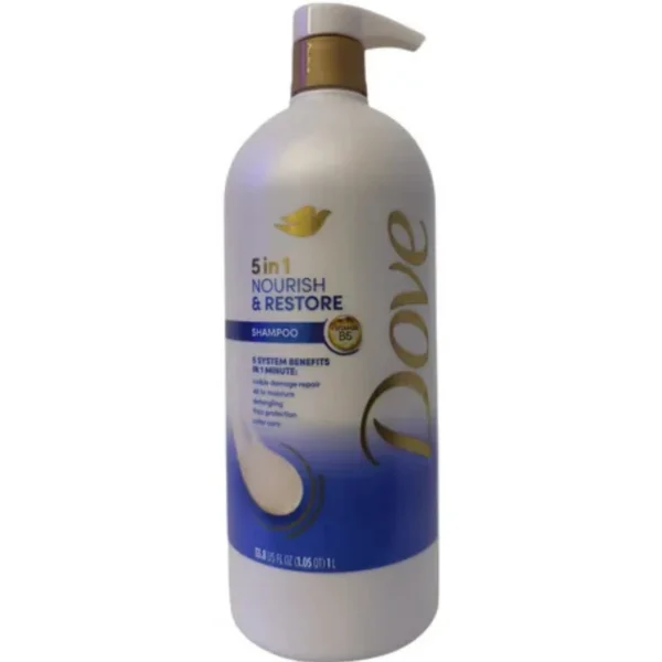 SHAMPOO DOVE 5 EN 1, 1 LT