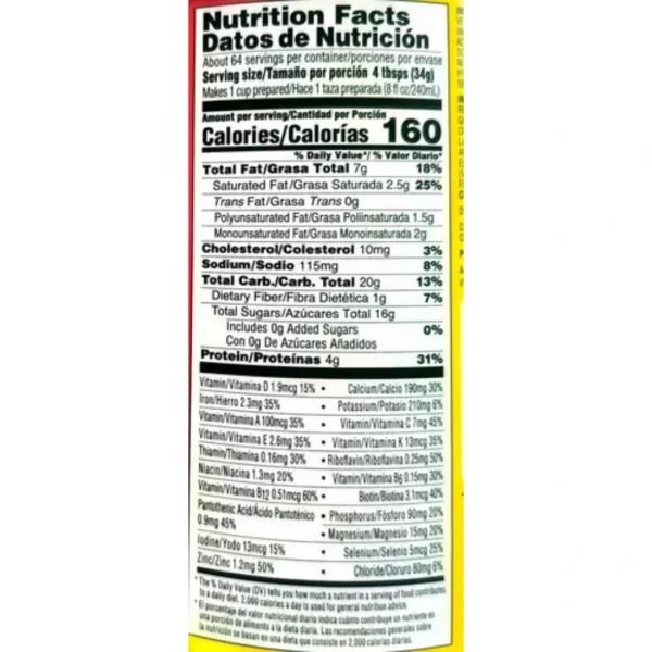 LECHE NIDO KINDER, NESTLE, 1+ AÑOS 4,8 L 2,2 KG TAPA ROJA - Imagen 2