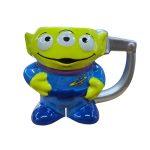 TAZA MARCIANITO ALIEN TOY STORY, DISNEY PIXAR. CERÁMICA 3D. 340 ML