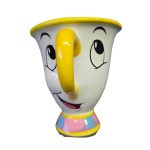 TAZA CHIP 3D LA BELLA Y LA BESTIA, DISNEY.  CERÁMICA 236 ML